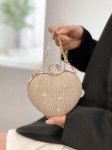 Sparkling Rhinestone Evening Bag for weddings and parties