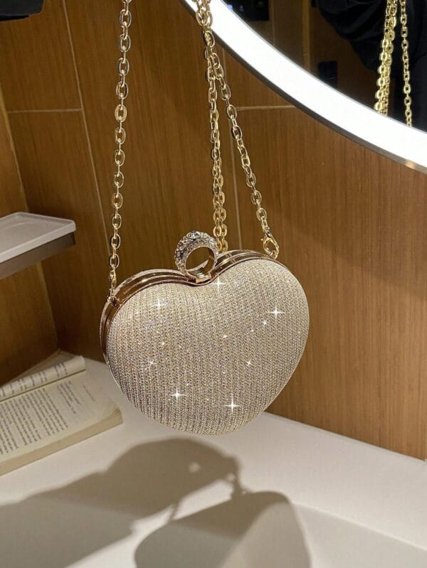 Sparkling Rhinestone Evening Bag for weddings and parties