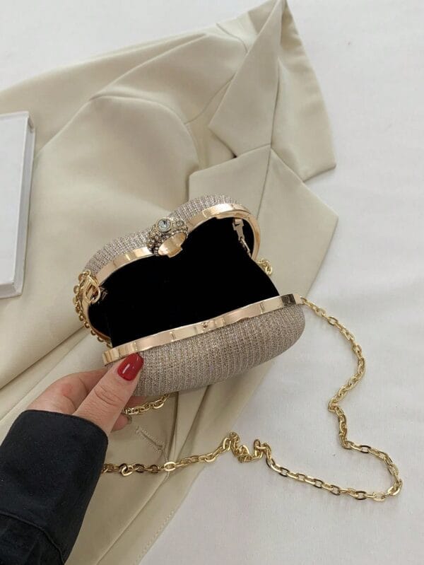 Sparkling Rhinestone Evening Bag for weddings and parties
