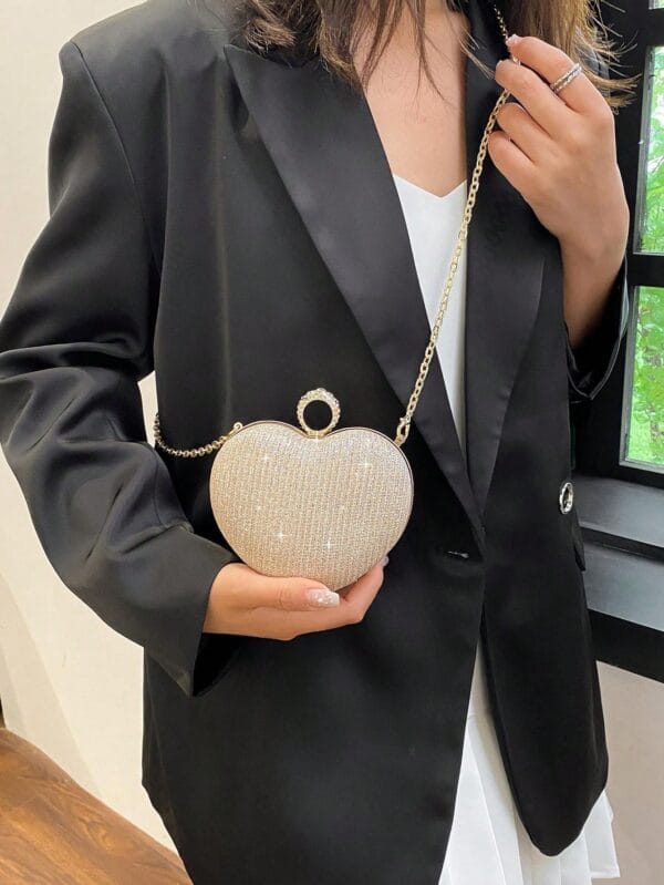 Sparkling Rhinestone Evening Bag for weddings and parties