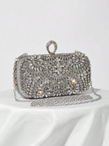 Sparkling Coach Crystal Bag​
