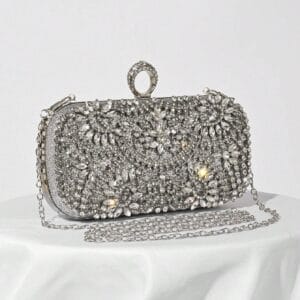 Sparkling Coach Crystal Bag​