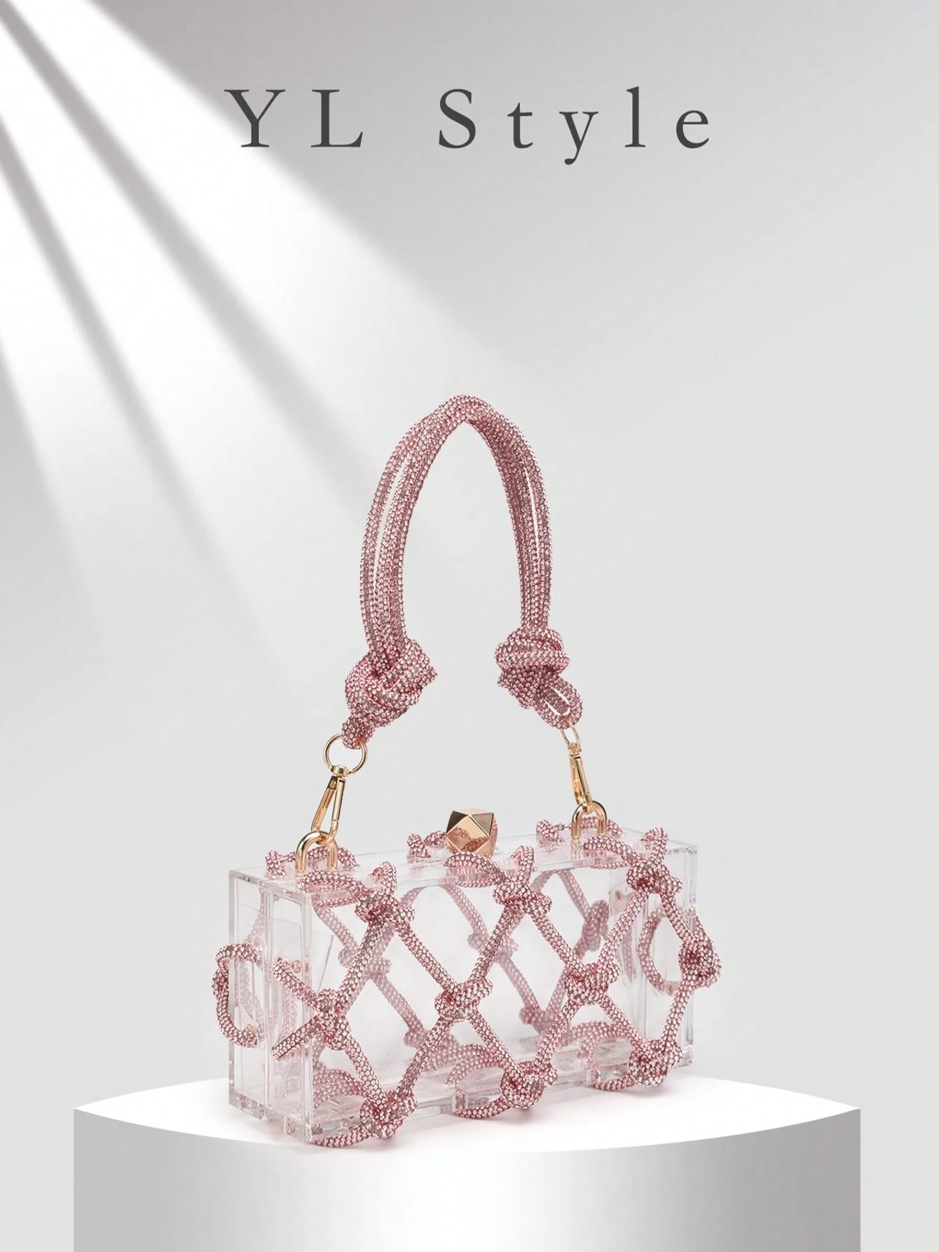 Clear bag for stadiums, concerts, and everyday use